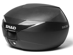 SHAD SH39 Top Box Carbon - 39 Litre Motorcycle Top Case