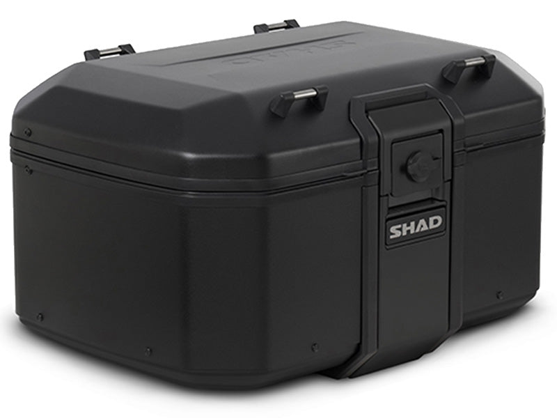SHAD TR55 Aluminium Top Box Pure Black - 55 Litre Terra Top Case