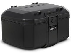 SHAD TR55 Aluminium Top Box Pure Black - 55 Litre Terra Top Case