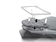 Keeway Silver Blade 125 (12-17) SHAD Top Box Fitting Kit