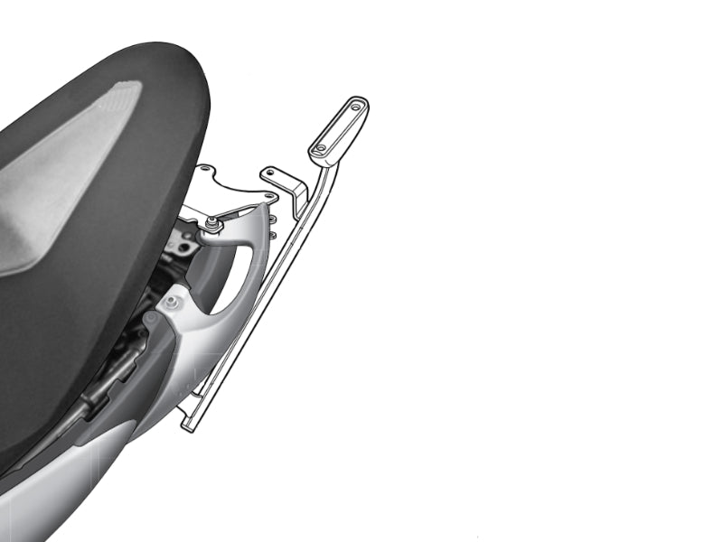 Suzuki Gladius 650 (09-16) SHAD Top Box Fitting Kit