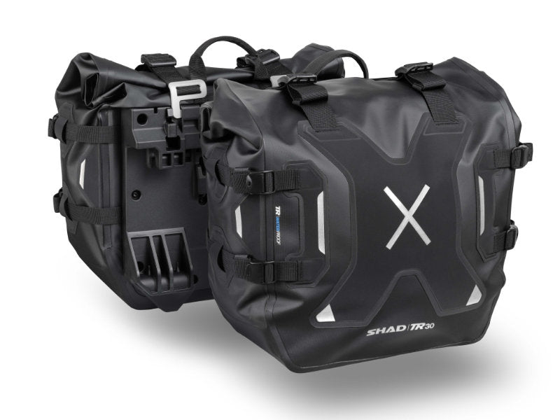 SHAD TR30 Panniers - 30 Litre Adventure Saddlebags – Bike Luggage