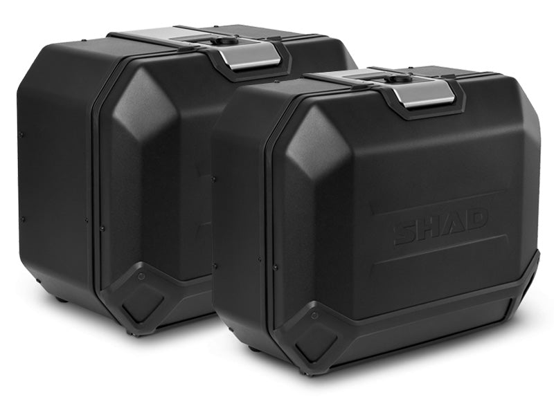 SHAD Terra Aluminium Panniers Black - 35 Litre Motorcycle Side Cases