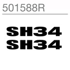 SHAD SH34 Top Box Spare Parts