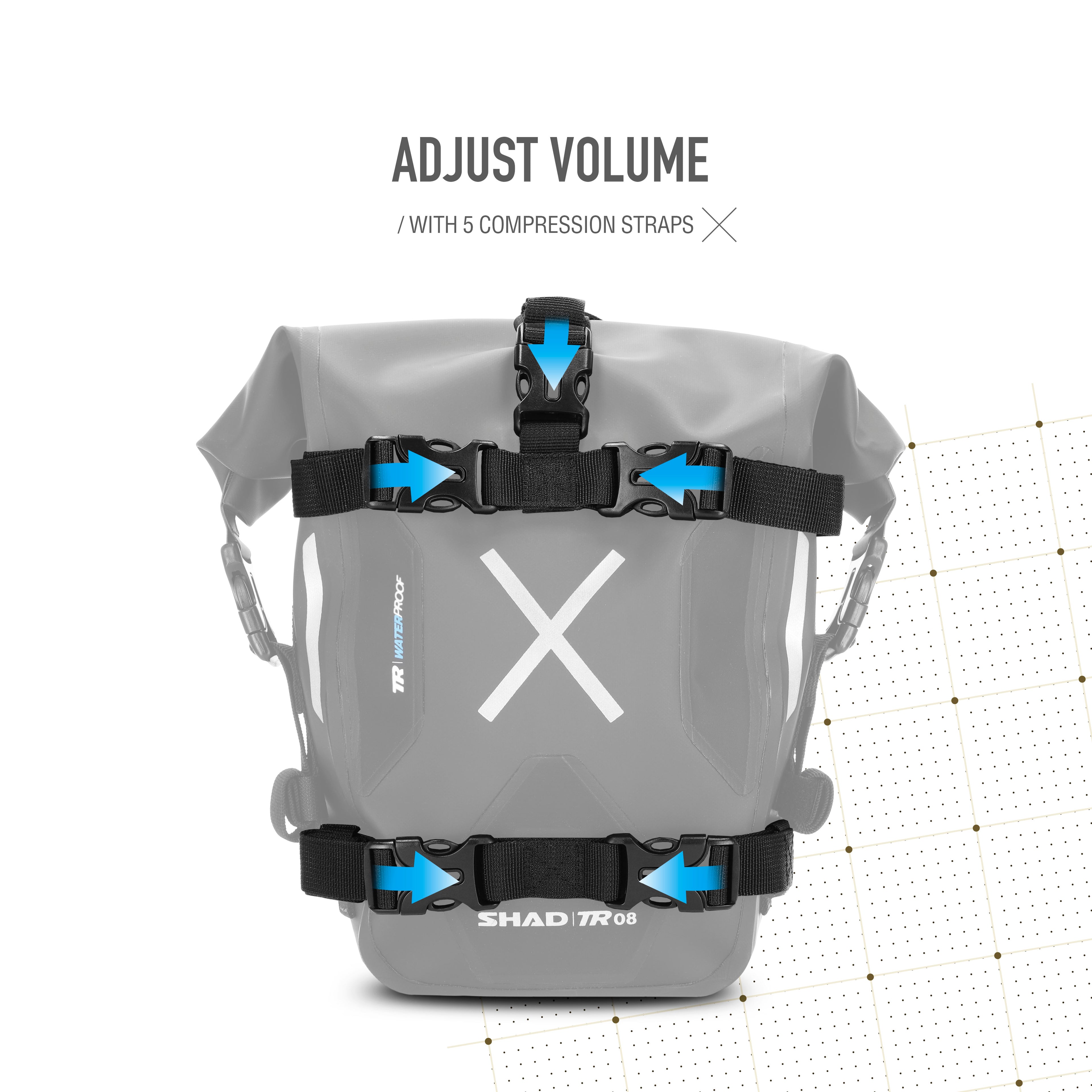 SHAD TR08 Engine Bar Bag