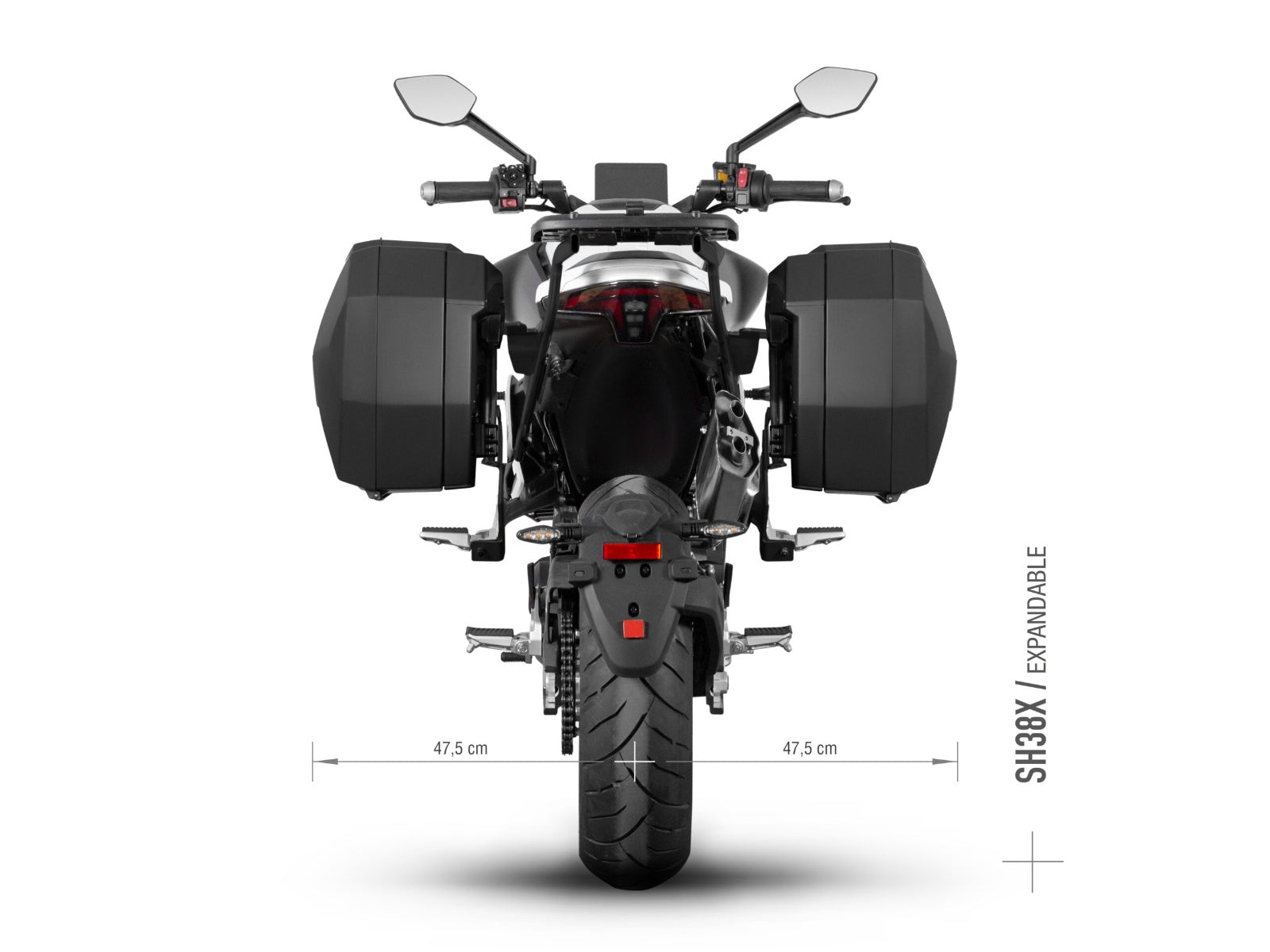 CFMOTO 800NK (23-26) SHAD 3P Pannier Fitting Kit