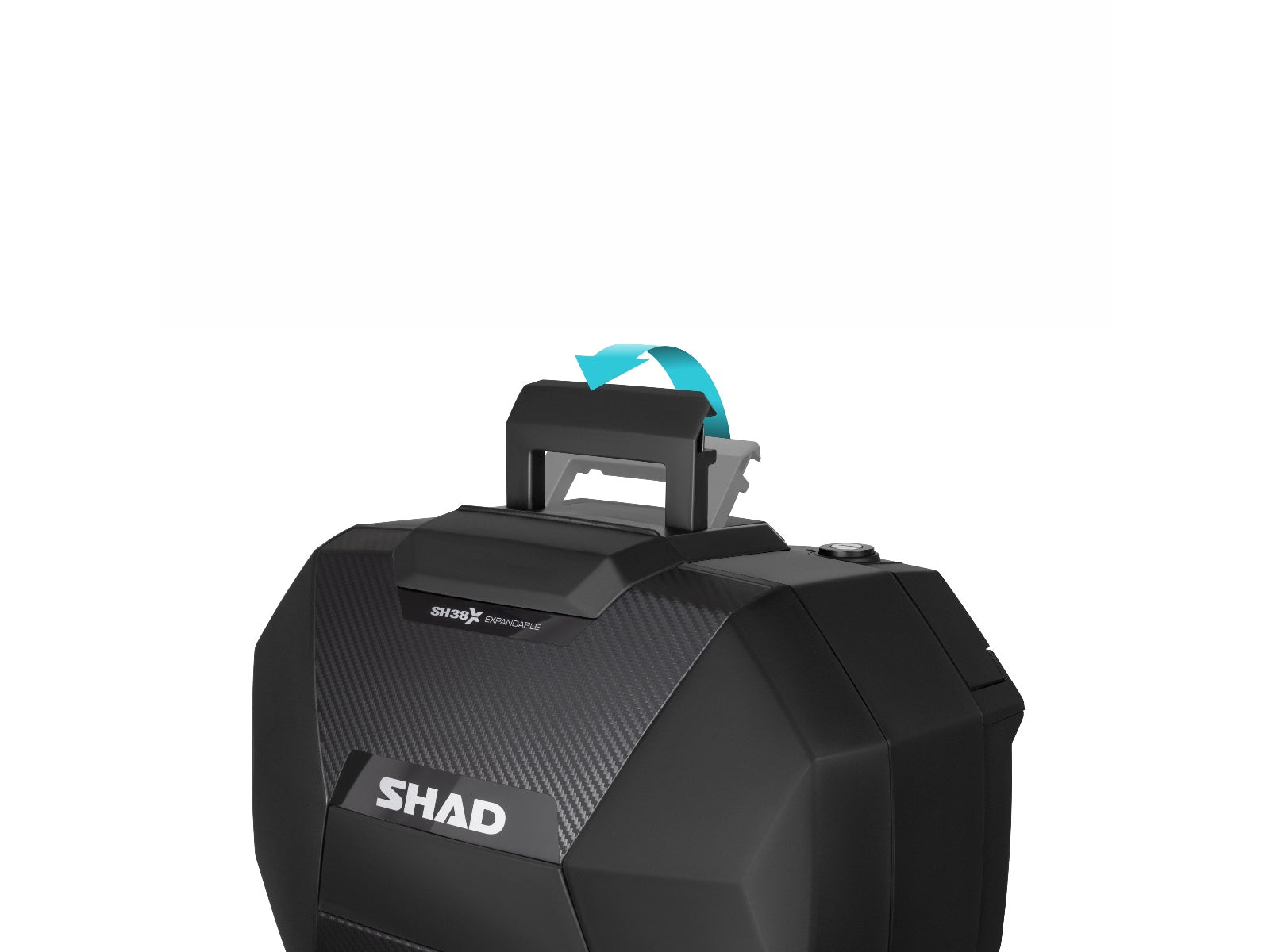 SHAD SH38x Panniers Carbon - 46 Litre Expandable Side Cases