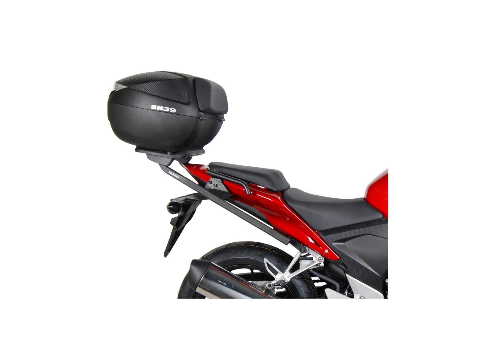SHAD SH39 Top Box Carbon - 39 Litre Motorcycle Top Case