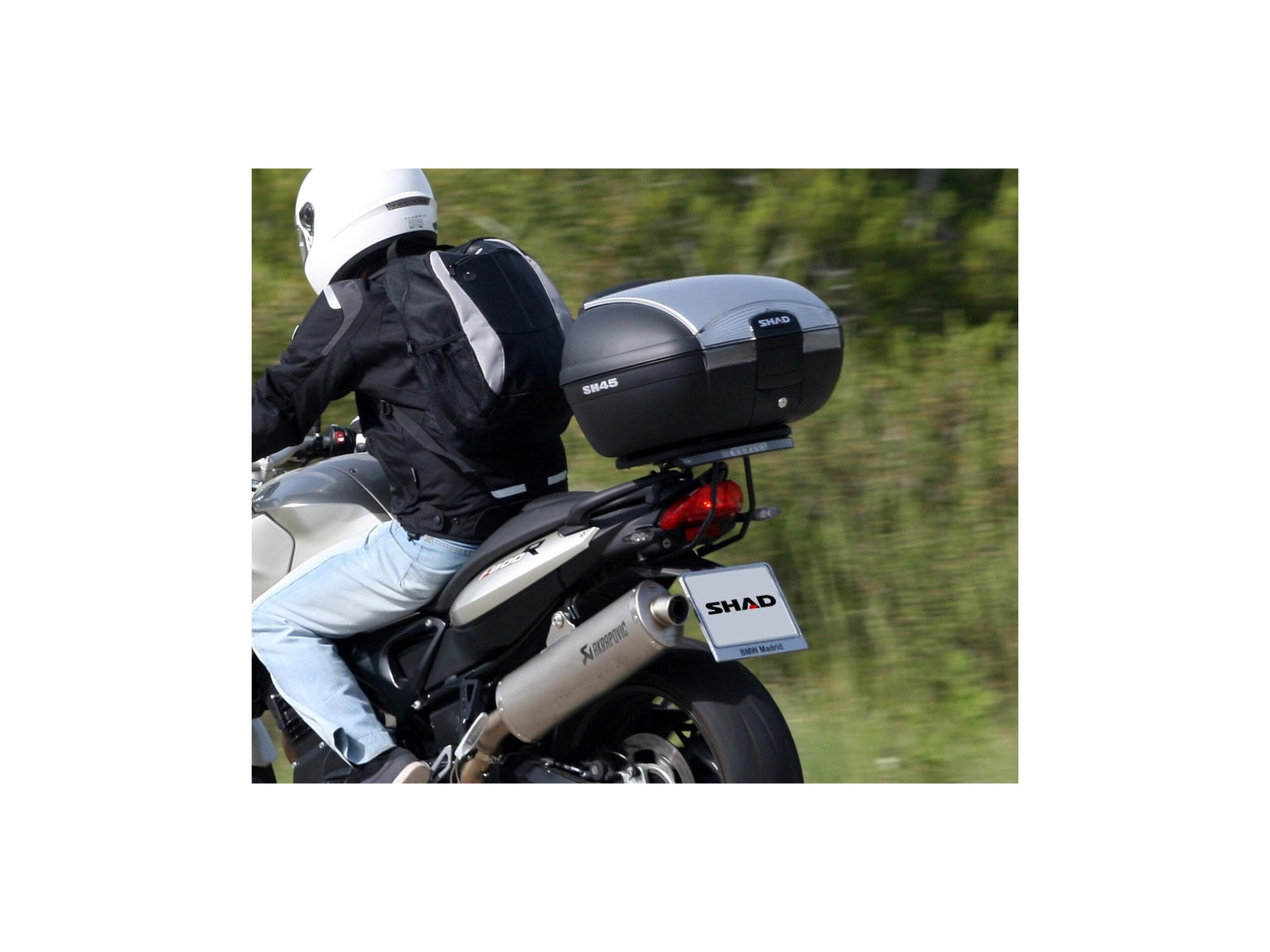SHAD SH45 Top Box - 45 Litre Motorcycle Top Case