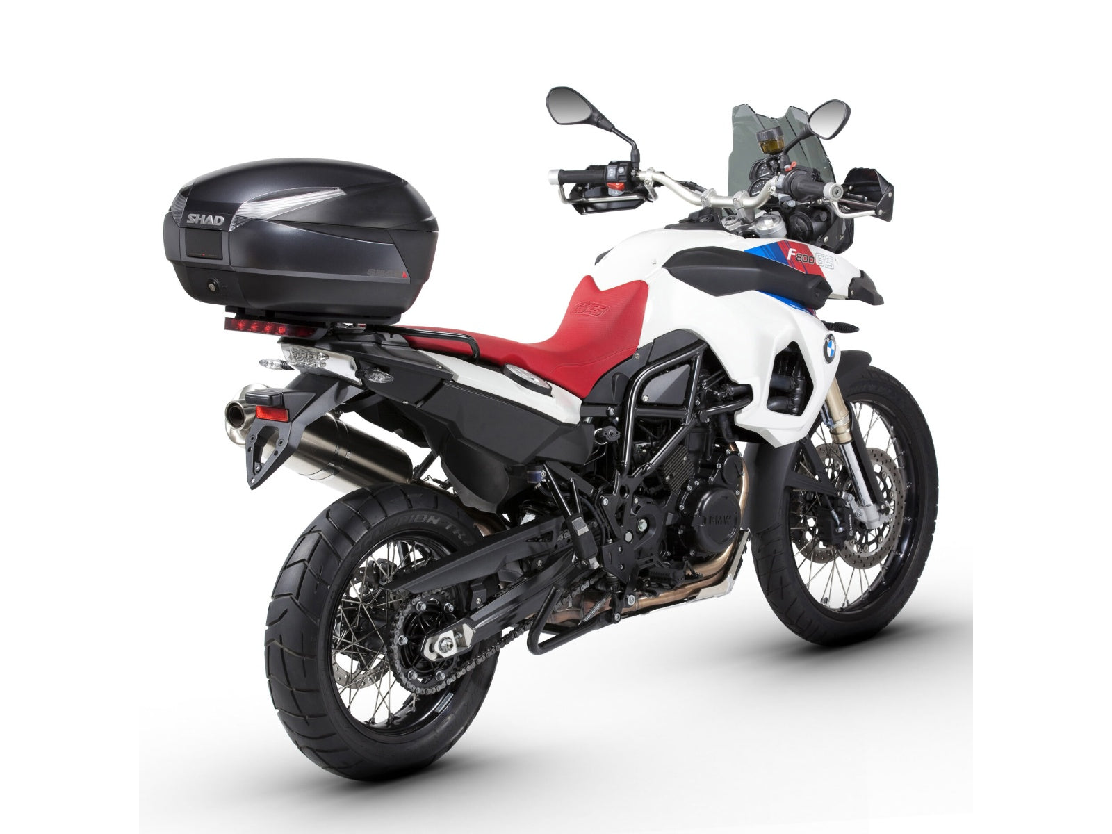 SHAD SH48 Top Box Dark Grey - 48 Litre Motorcycle Top Case