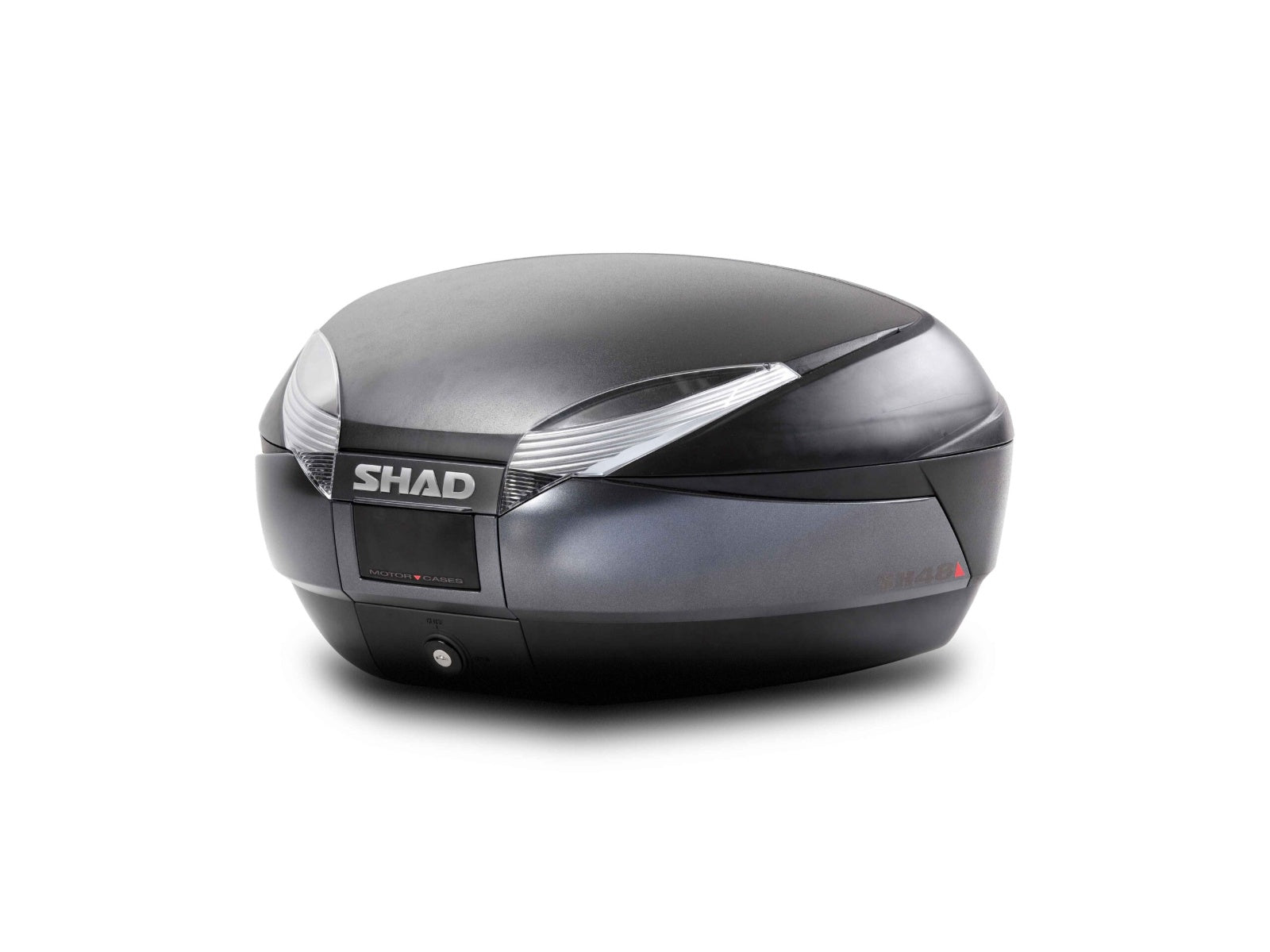 SHAD SH48 Top Box Dark Grey - 48 Litre Motorcycle Top Case