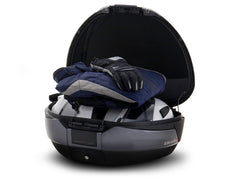 SHAD SH48 Top Box Dark Grey Bundle - 48 Litre Motorcycle Top Case