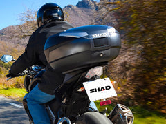 SHAD SH48 Top Box Dark Grey Bundle - 48 Litre Motorcycle Top Case