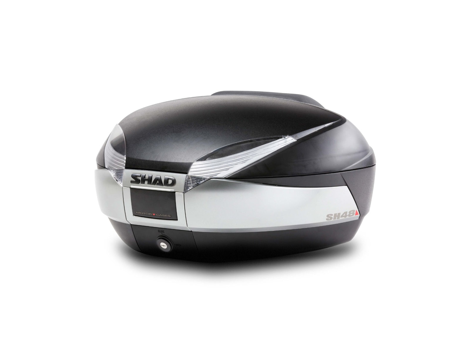 SHAD SH48 Top Box Titanium - 48 Litre Motorcycle Top Case