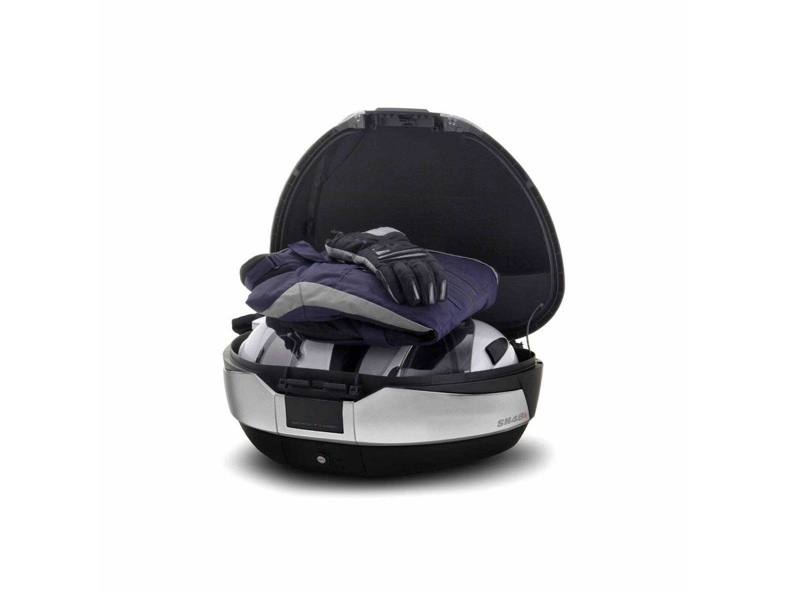 SHAD SH48 Top Box Titanium - 48 Litre Motorcycle Top Case