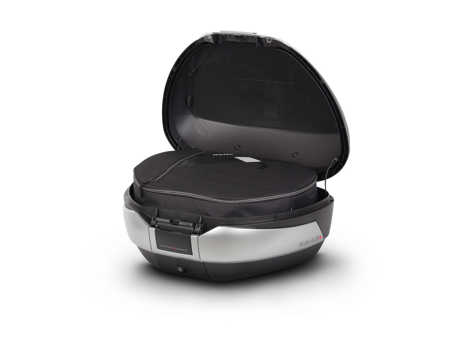 SHAD SH48 Top Box Titanium Bundle - 48 Litre Motorcycle Top Case