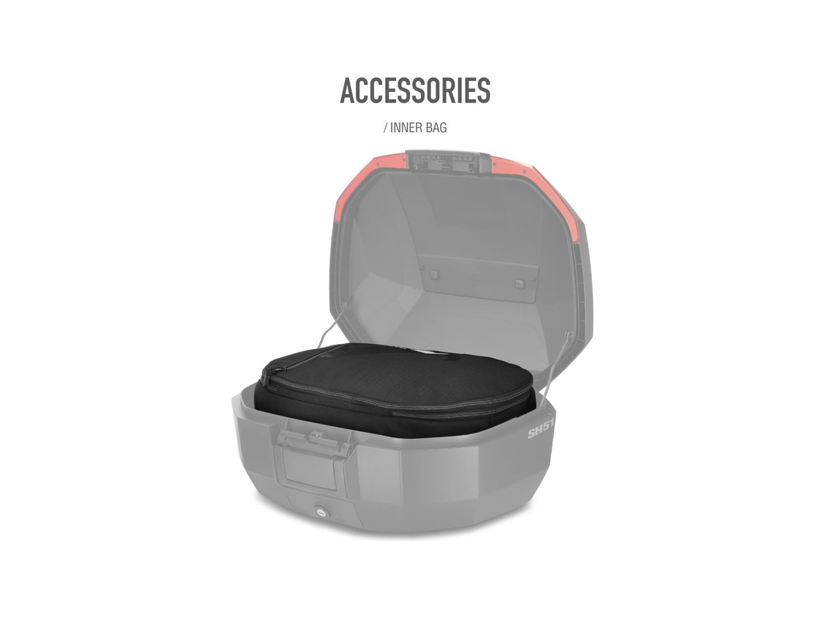 SHAD SH51 Top Box Carbon - 51 Litre Motorcycle Top Case