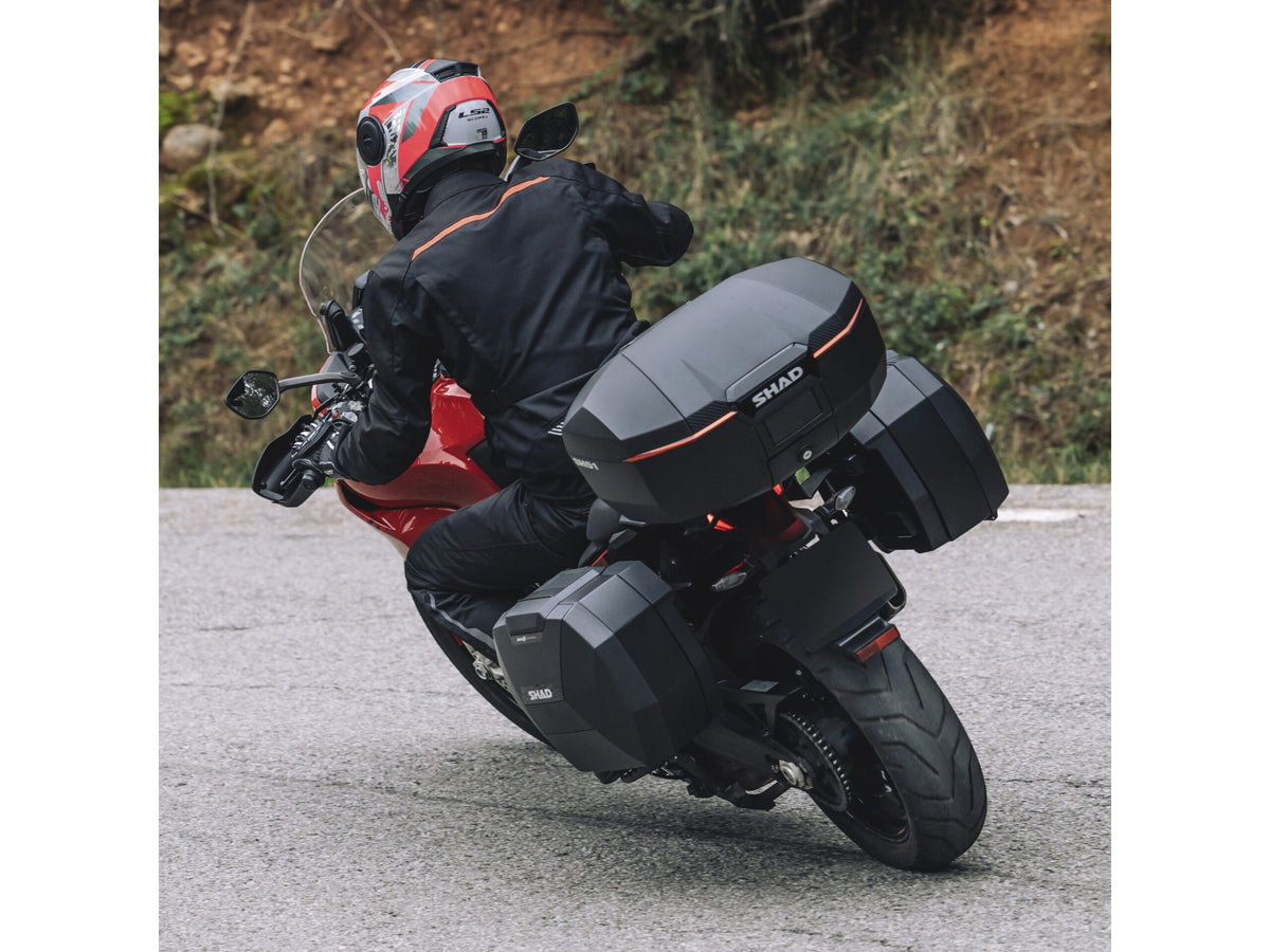 SHAD SH51 Top Box Carbon - 51 Litre Motorcycle Top Case