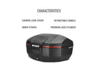 SHAD SH51 Top Box Carbon - 51 Litre Motorcycle Top Case