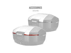 SHAD SH51 Top Box Aluminium - 51 Litre Motorcycle Top Case