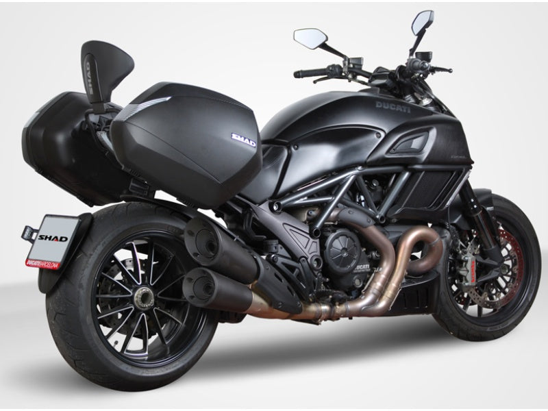 Ducati Diavel 1200 (12-18) SHAD Backrest & Sissybar
