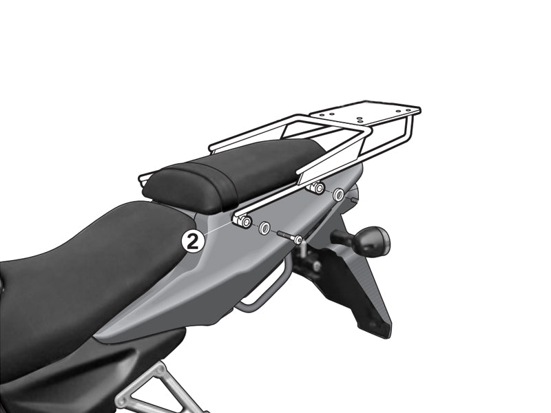 Daelim Roadwin 125 (06-14) SHAD Top Box Fitting Kit