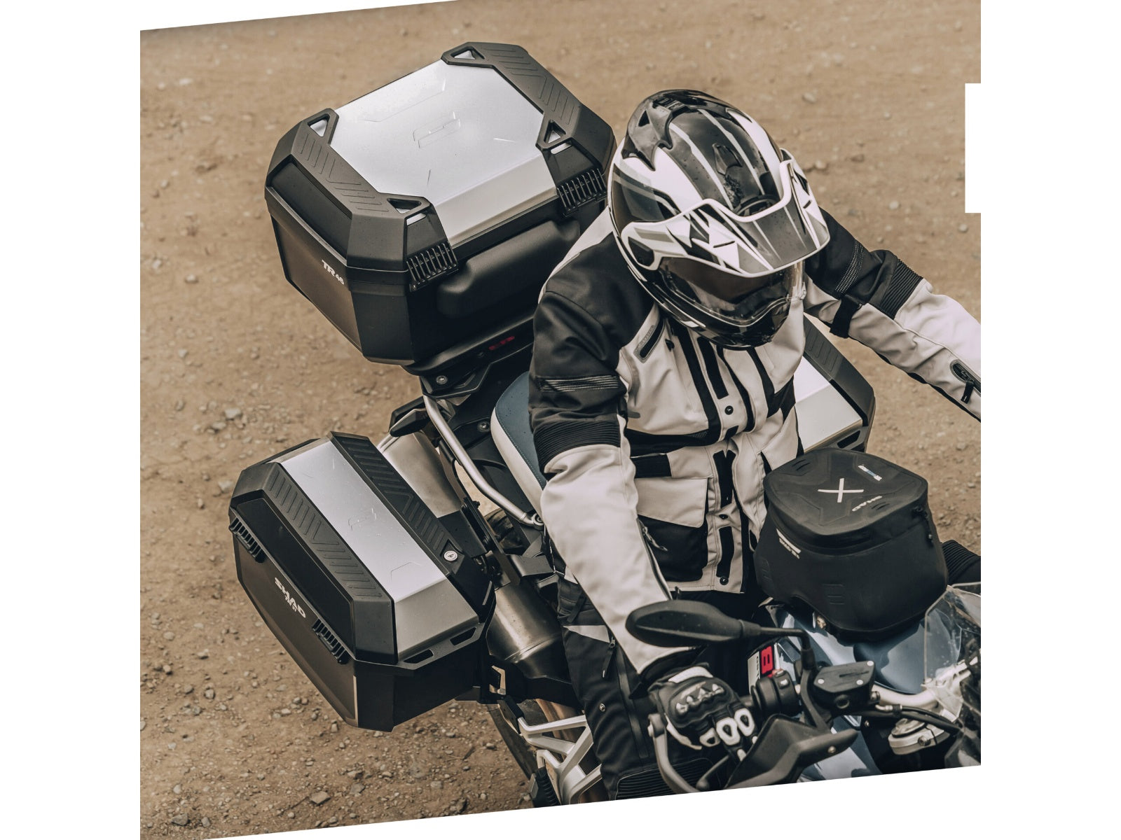 SHAD TR27 Panniers inc Aluminium Covers
