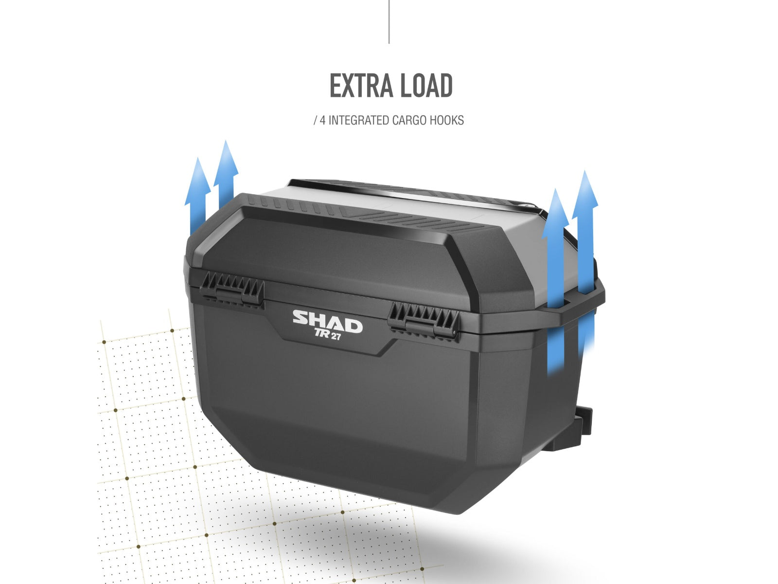 SHAD TR27 Panniers inc Aluminium Covers