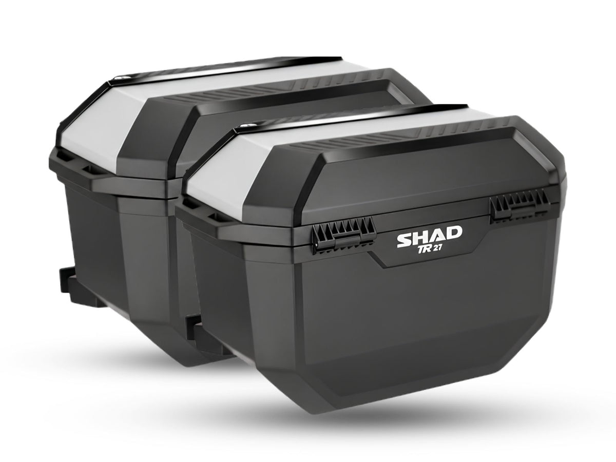 SHAD TR27 Panniers inc Aluminium Covers