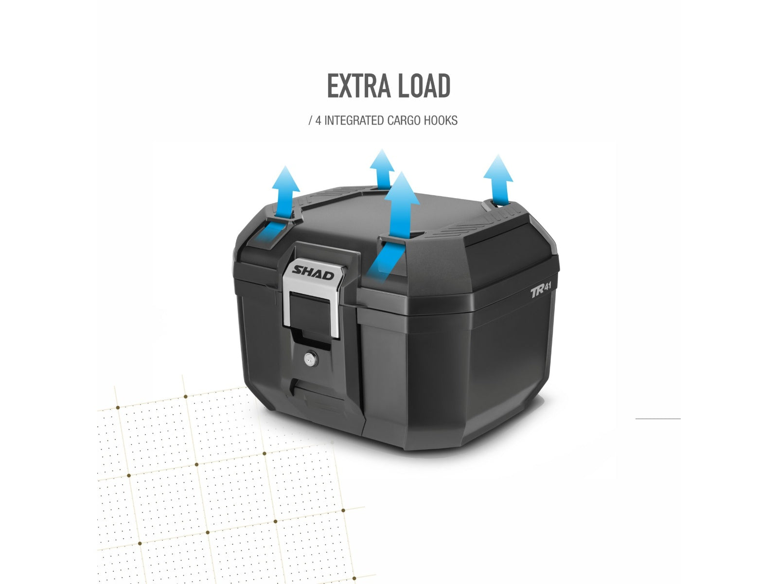 SHAD TR41 Top Box - 41 Litre Terra Top Case