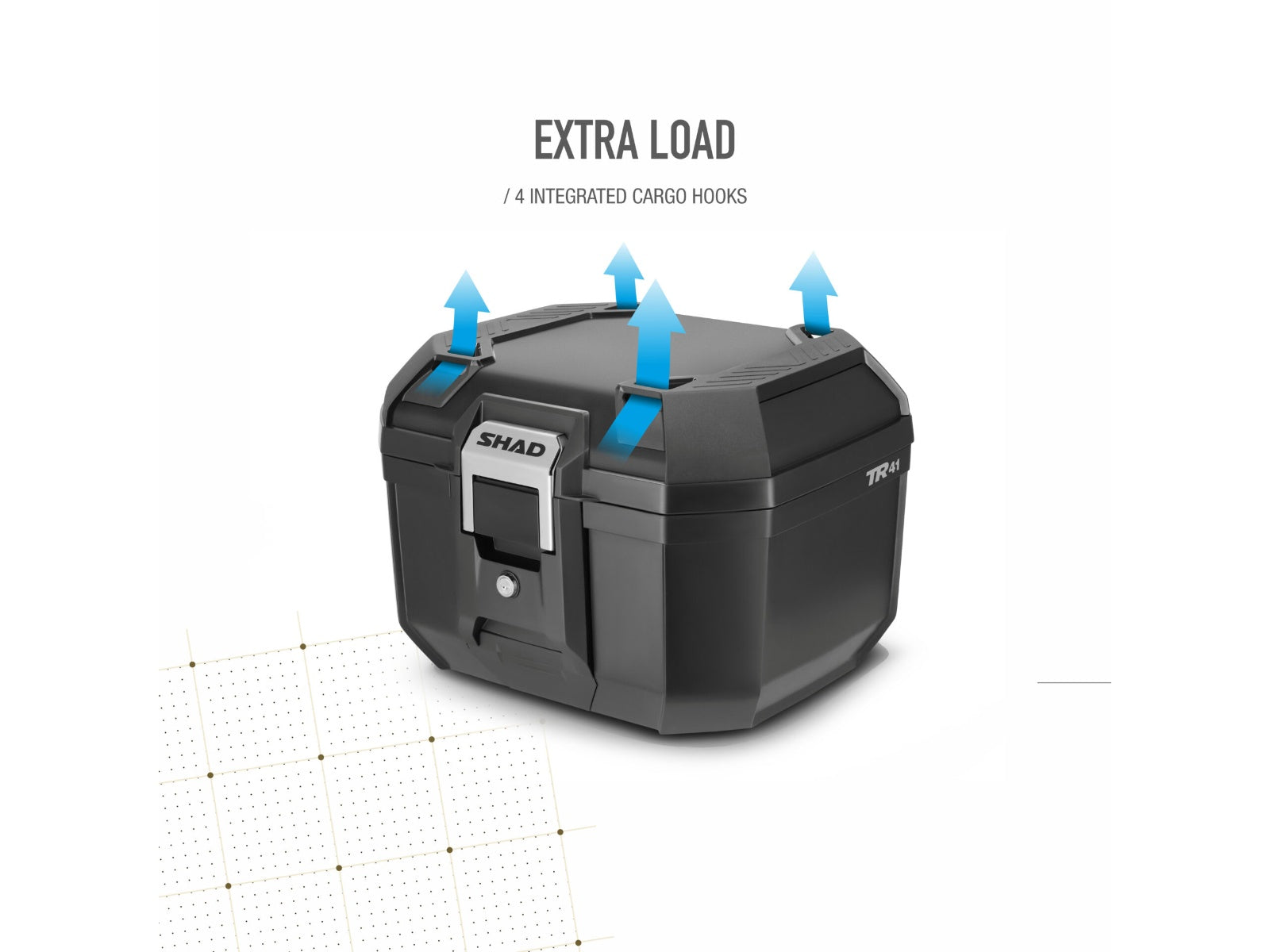 SHAD TR41 Top Box - 41 Litre Terra Top Case