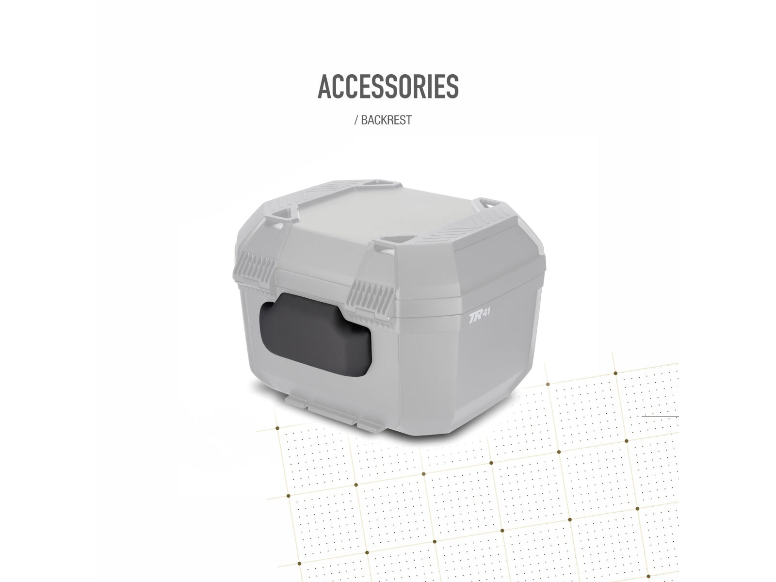 SHAD TR41 Top Box - 41 Litre Terra Top Case