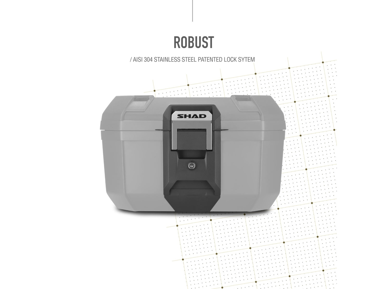 SHAD TR46 Top Box - 46 Litre Motorcycle Top Case