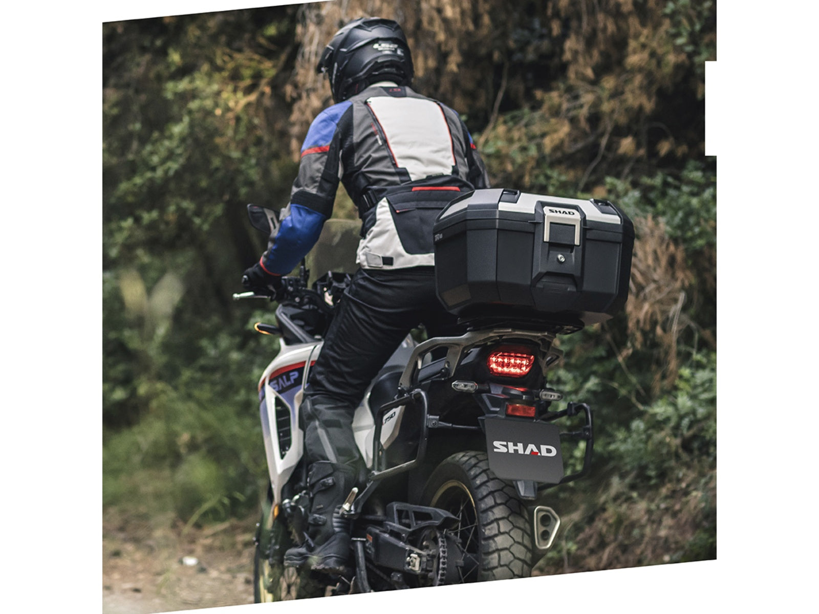 SHAD TR46 Top Box Aluminium - 46 Litre Motorcycle Top Case