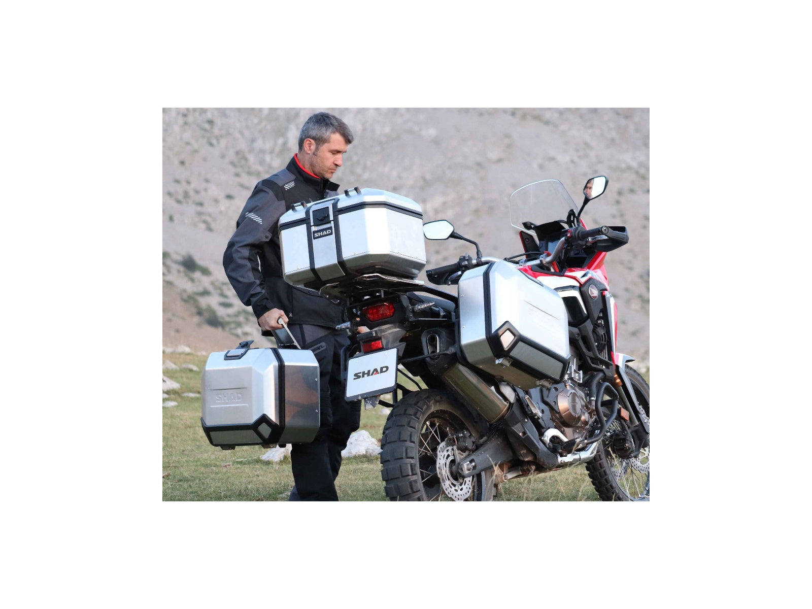 SHAD TR48 Aluminium Top Box - 48 Litre Terra Top Case