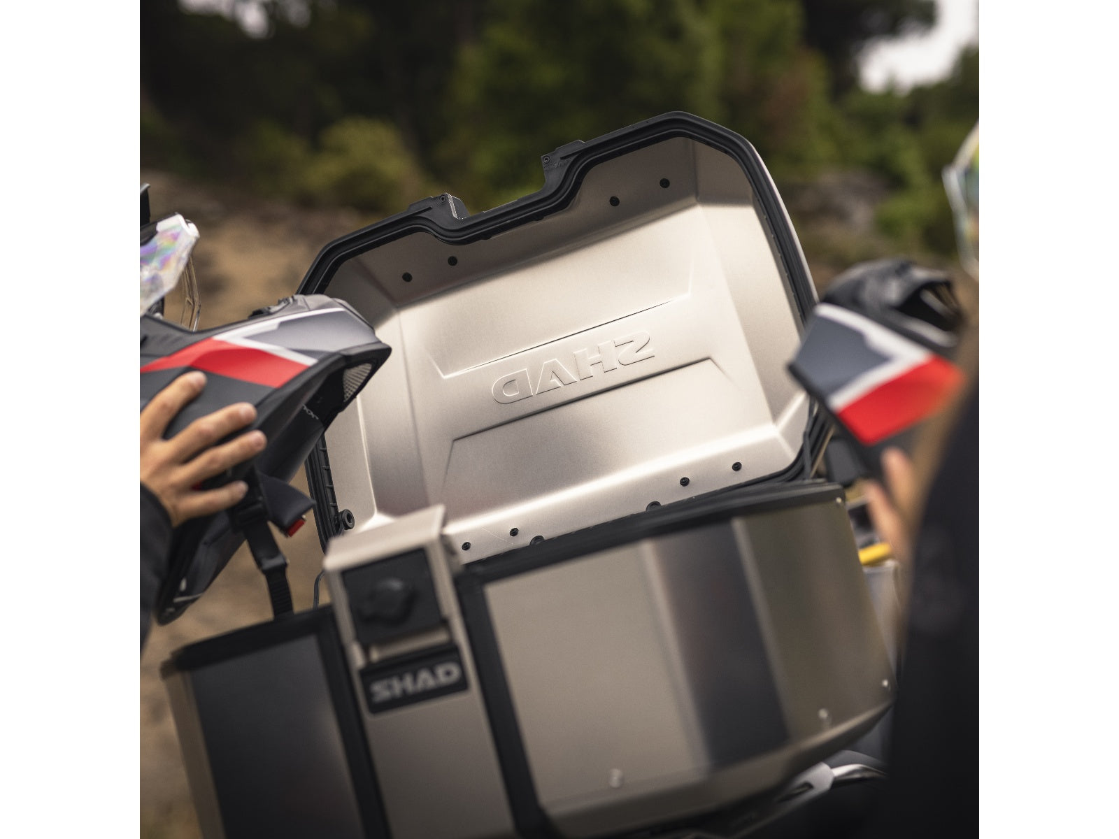 SHAD TR55 Aluminium Top Box - 55 Litre Terra Top Case