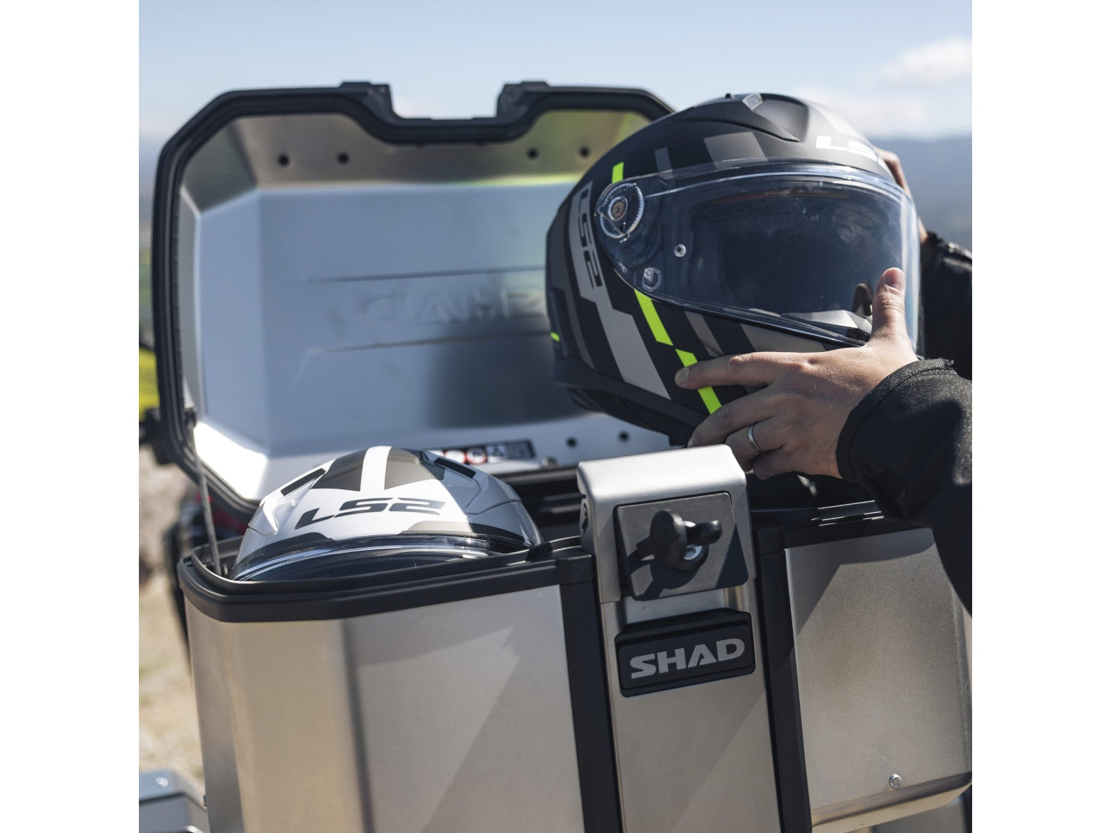 SHAD TR55 Aluminium Top Box - 55 Litre Terra Top Case