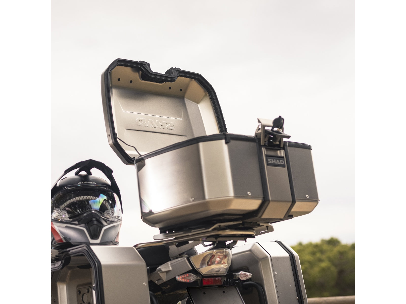 SHAD TR55 Aluminium Top Box - 55 Litre Terra Top Case