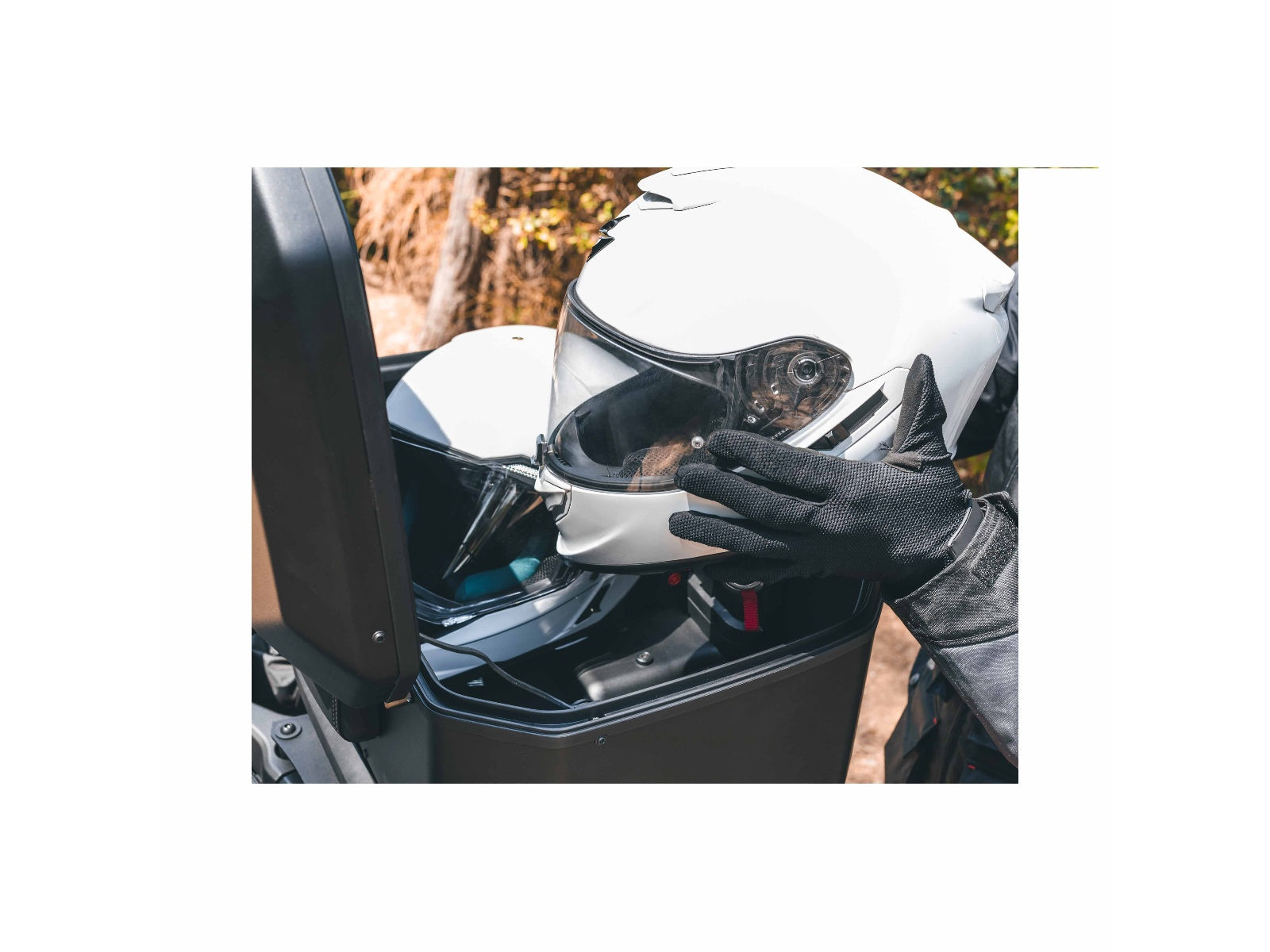 SHAD TR55 Aluminium Top Box Black - 55 Litre Terra Top Case