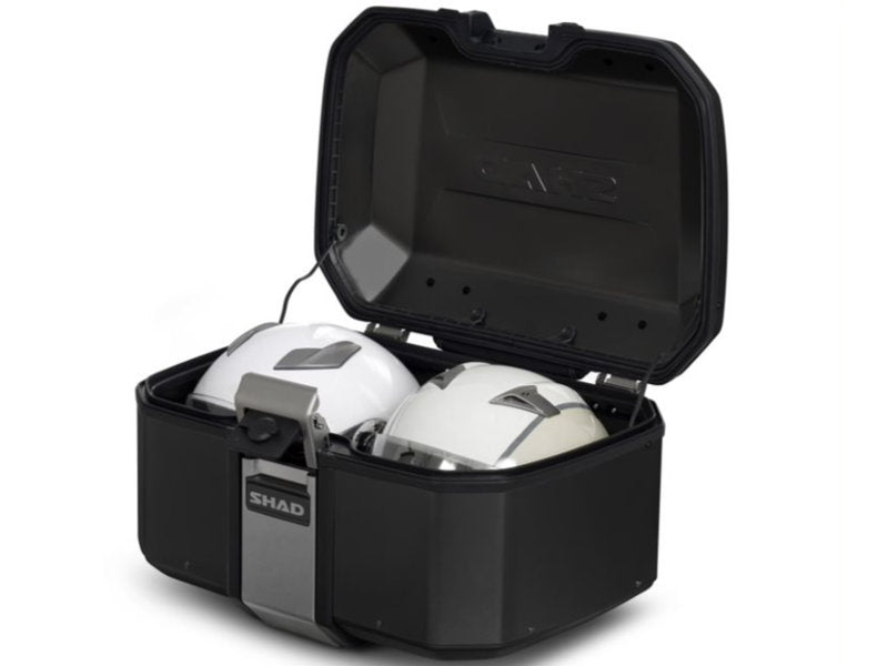 SHAD TR55 Aluminium Top Box Black - 55 Litre Terra Top Case