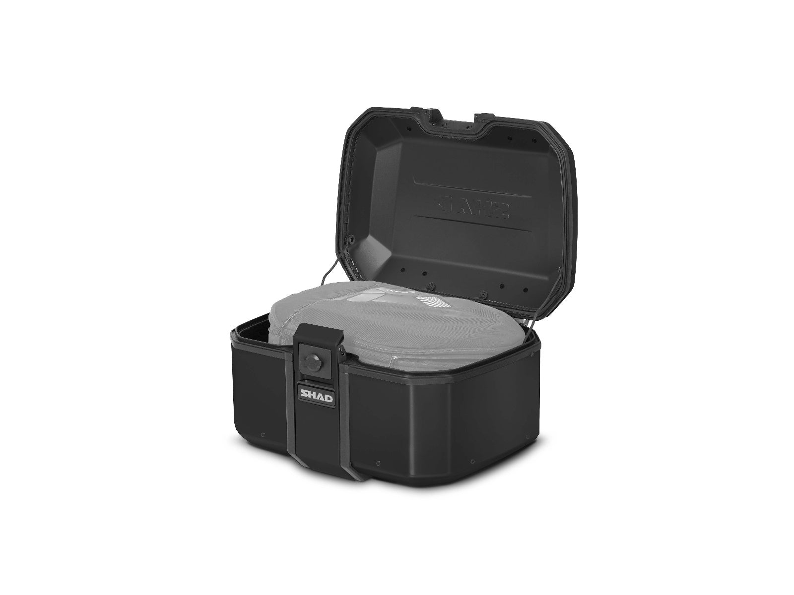SHAD TR55 Aluminium Top Box Pure Black - 55 Litre Terra Top Case