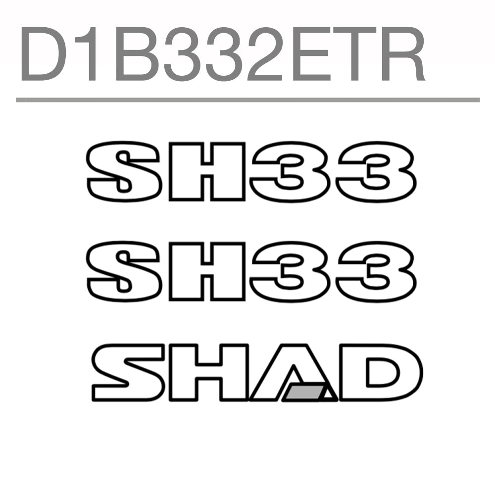 SHAD SH33 Top Box Spare Parts