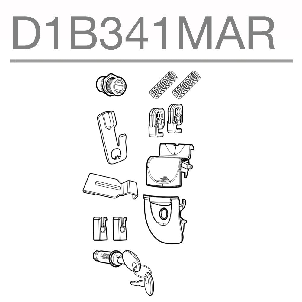 SHAD SH34 Top Box Spare Parts