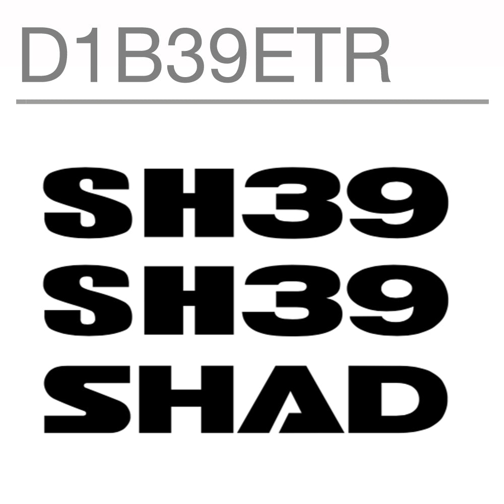 SHAD SH39 Top Box Spare Parts