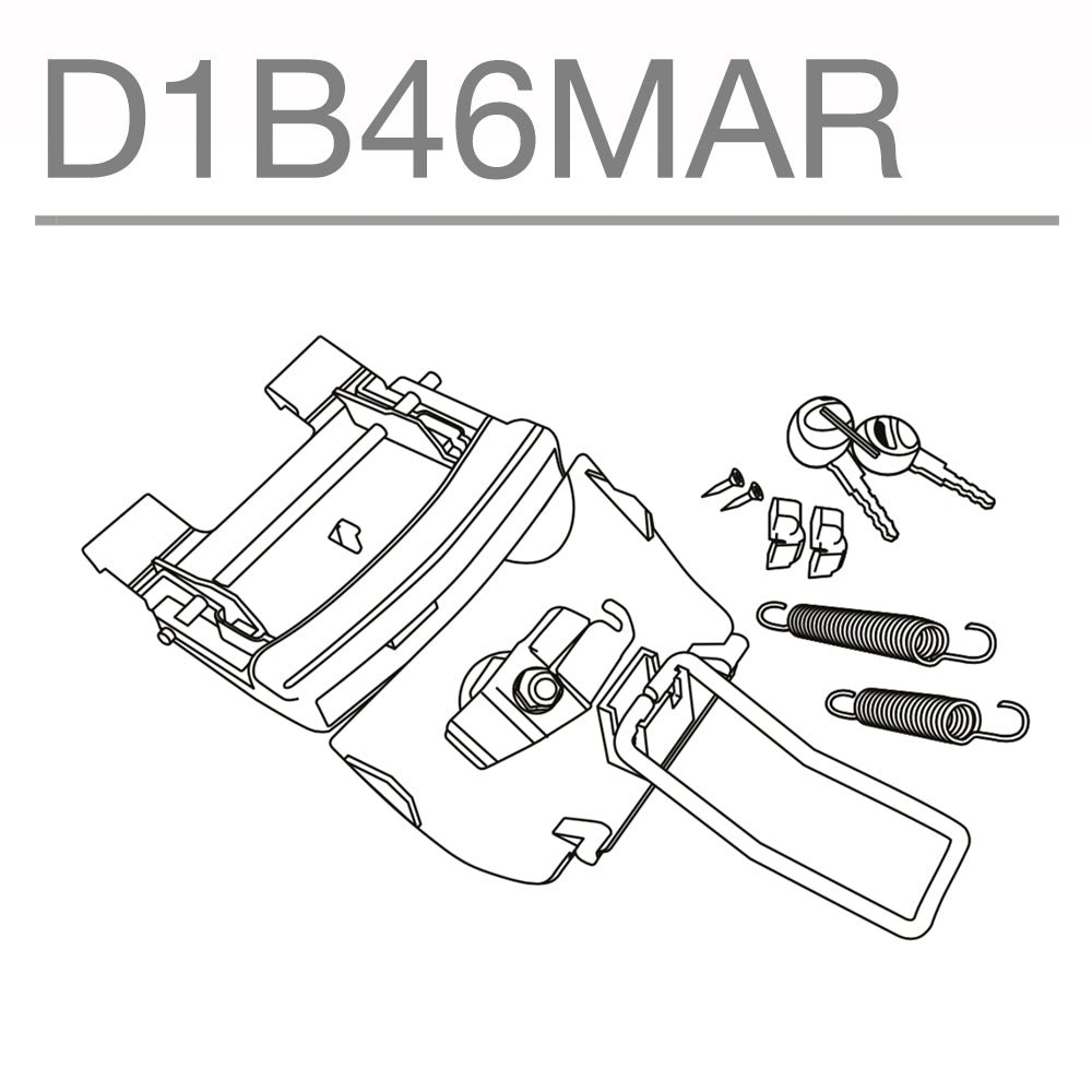 SHAD SH46 Top Box Spare Parts