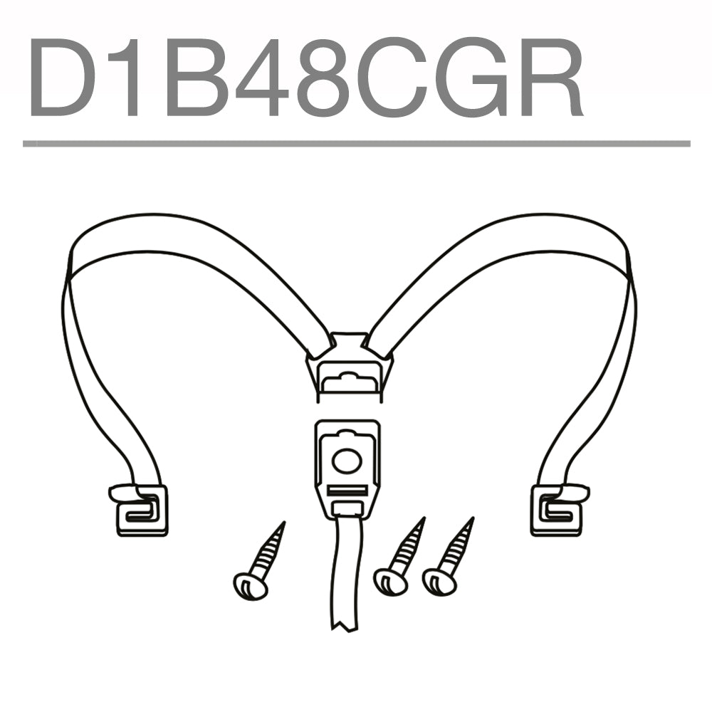 SHAD SH48 Dark Grey Top Box Spare Parts