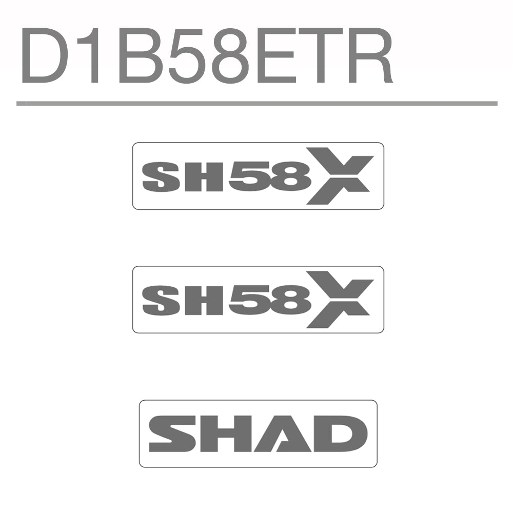 SHAD SH58x Top Box Spare Parts