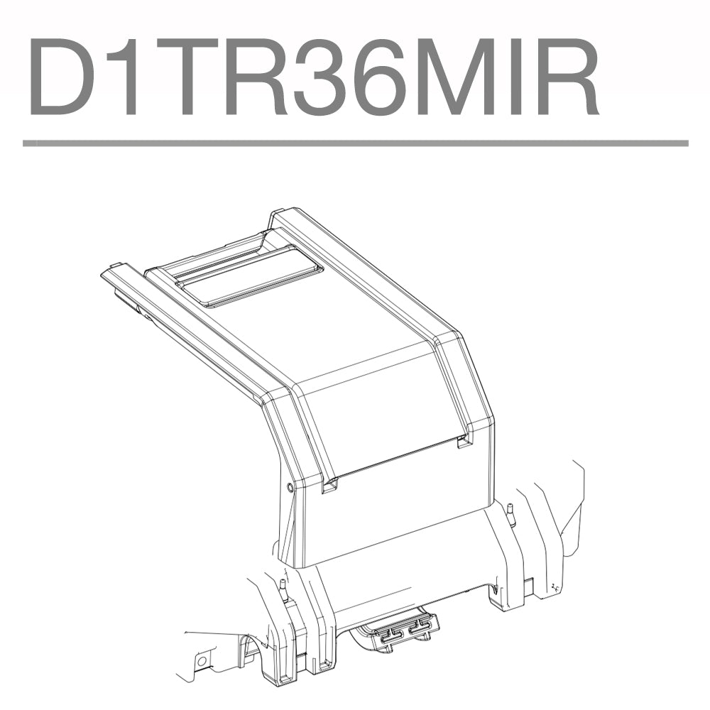 SHAD TR36 Black Pannier Spare Parts