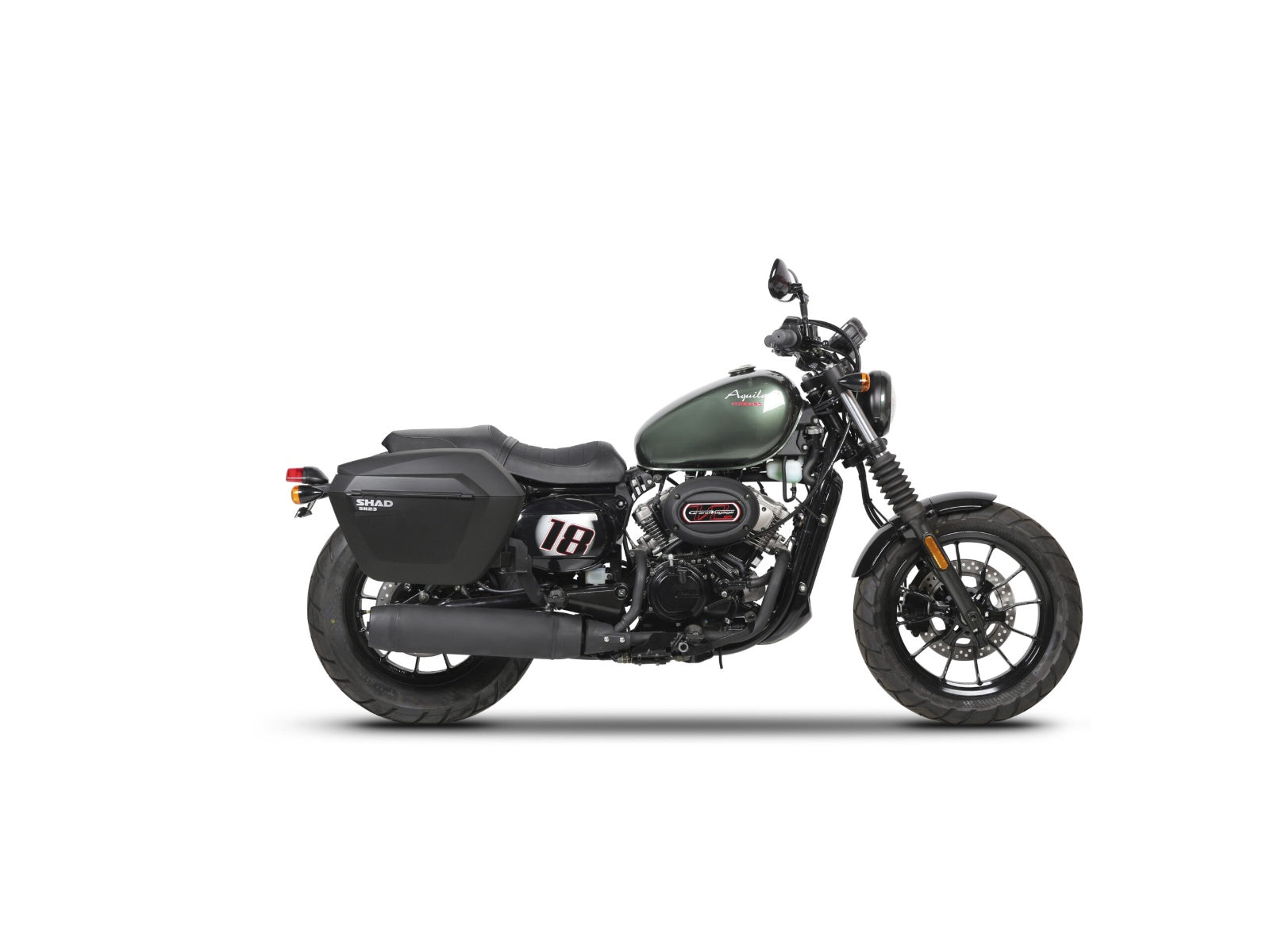 Hyosung Bobber GV125S/300S (22-23) SHAD 3P Pannier Fitting Kit