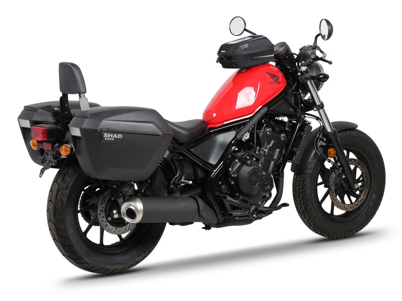 Honda CMX500 Rebel (17-24) SHAD Backrest & Sissybar